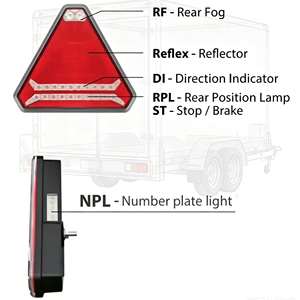 <span class=keywords><strong>Feux</strong></span> arrière LED multifonctionnels E9 pour camion, avec <span class=keywords><strong>feux</strong></span> <span class=keywords><strong>de</strong></span> freinage, <span class=keywords><strong>de</strong></span> recul, réflecteur, antibrouillard, <span class=keywords><strong>feux</strong></span> arrière <span class=keywords><strong>de</strong></span> <span class=keywords><strong>remorque</strong></span>, triangulaires - Product Image 1