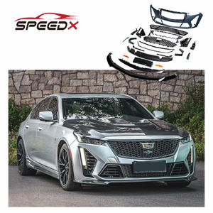 Pour Cadillac CT5 mise à niveau V Style Blackwing Kit de carrosserie pare-chocs avant calandre - Product Image 1