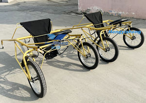 Chariot de poney pour enfant au design tendance, avec jante à crampons, cadre en aluminium et roue de chariot en caoutchouc gonflable - Product Image 3