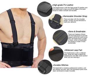 Neoprene Double Pull Lumbar Niềng Răng Cột Sống Lưng Hỗ Trợ Thắt Lưng Bảo Vệ Eo Giảm Mệt Mỏi Và Đau Hiệu Quả Thoải Mái - Product Image 3