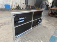 Plateforme de scène modulaire en aluminium multicouche, table en aluminium pour stand DJ, événements et expositions