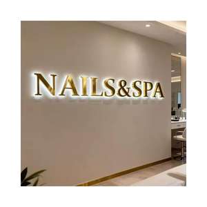 Letrero Luminoso 3D con Letras LED, Letrero Metálico con Retroiluminación Personalizada, Logotipo Luminoso para Publicidad Exterior, Letrero LED para Negocios - Product Image 4