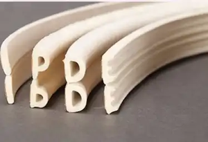 OEM مقاوم للغبار حرف D مستطيل الشكل مسطح نافذة باب صوتي بولي كلوريد الفينيل epdm سيليكون مطاط شريط ذاتي اللصق للأماكن المعاصرة إغلاق باب - Product Image 5