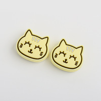 Amortisseur de vibrations en silicone pour raquette de tennis, motif chat mignon, pour padel
