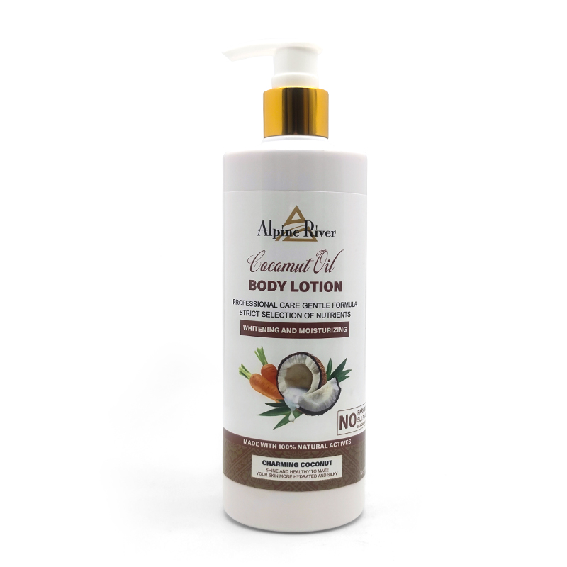 Lotion blanchissante pour le corps à la noix de coco
