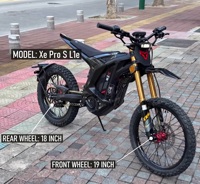 Nouvelle Moto Électrique Tout-Terrain à Suspension Intégrale Arctic-Leopard-Bike Xe Pro S L1E Longue Portée avec Certificat COC 2026