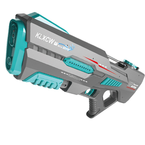 2024 nuovo prodotto pistola ad acqua elettrica giocattolo ad alta pressione a batteria automatico ad assorbimento di acqua vera arma da fuoco ragazzi metallo morbido - Product Image 2