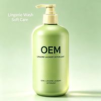 Détergent à lessive écologique pour sous-vêtements et lingerie, parfum lavande et jasmin, détachant doux, lavage à la main, liquide