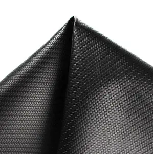 3d carbon fiber vinyl leather for auto upholstery and car wrap