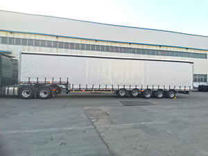 Panel de lona de PVC para semirremolque, cortina de lona deslizante de acero con toldo para camiones, furgonetas y remolques de tractor - Product Image 6