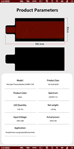 ถุงนอนบำบัดด้วยแสงสีแดง ILUXRED แบบ OEM ODM ผ้าห่มบำบัดด้วยแสง LED สองด้าน ครอบคลุมทั้งร่างกาย - Product Image 3