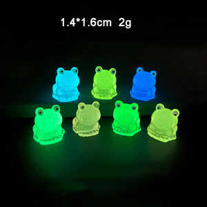 Sachets mystères de figurines animales lumineuses en résine, miniatures et brillantes, jouets avec surprise, accessoires de jeu DIY - Product Image 5