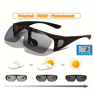 Gafas de Sol Fotocromáticas Personalizadas con Logotipo 2025, Gafas de Sol Polarizadas Plegables con Visión Nocturna para Conducir y Pescar, para Hombre y Mujer - Product Image 3
