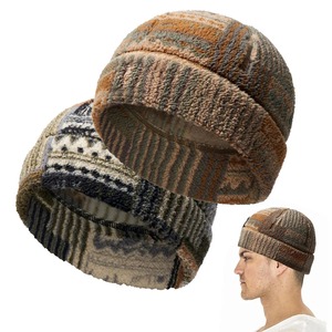 Gorro Deportivo de Punto Cómodo y Transpirable, Doble Capa de Protección Térmica para Correr en Clima Frío, Gorro de Punto - Product Image 5