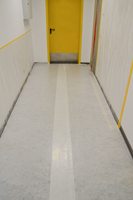 Rouleau de feutres adhésifs pour textiles industriels, 180 g/m², 1x25m, tissu Polyester blanc