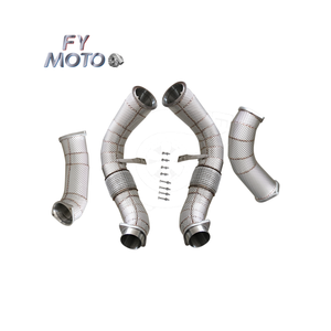 Tuyau d'échappement pour <span class=keywords><strong>BMW</strong></span> M5 F90 S63M X5M (F95) X6M (F96) 2022 + Modèles avec V8 <span class=keywords><strong>Twin</strong></span> Turbo avec bouclier thermique - Product Image 3