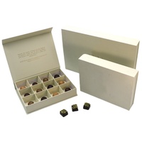Boîte cadeau de chocolat estampé à chaud créative de luxe personnalisée adaptée aux boîtes d'emballage de bonbons avec votre propre logo
