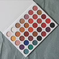 Palette d'ombres à paupières très pigmentée, 35 couleurs, maquillage de noël, coffret cadeau, carnaval