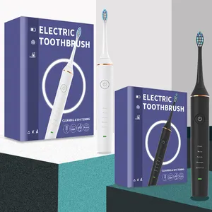 MH V2 üretici akıllı zamanlayıcı 5 modları Sonic beyazlatma yetişkin elektrikli elektrikli diş fırçası tabanı ile