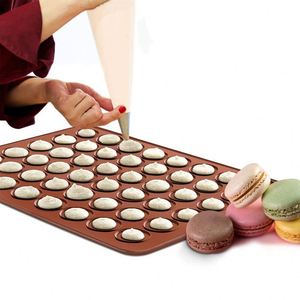 Tapis de cuisson antiadhésif personnalisé en gros à 48 cavités rondes pour chocolats, macarons et pâtisseries faites à la main - Product Image 5