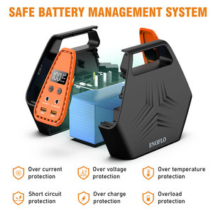 Station d'alimentation portable à énergie <span class=keywords><strong>solaire</strong></span> 146Wh/39600mAh avec onduleur AC (110V/100W) <span class=keywords><strong>pour</strong></span> smartphone, iPad, tablette, ordinateur portable, ventilateur, mini-réfrigérateur - Product Image 2