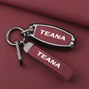Vendita calda per <span class=keywords><strong>Nissan</strong></span> <span class=keywords><strong>Qashqai</strong></span> custodia per chiave per auto da 2008 a 2023 in pelle di metallo portachiavi per automobile custodia protettiva - Product Image 1