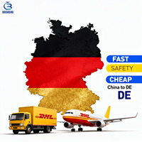 Logistique de Fret Aérien DDP de Chine (Sichuan, Jiangsu, Guangdong) vers l'Europe (Royaume-Uni, Allemagne, Espagne) via UPS DHL Express, Agent d'Expédition Alibaba