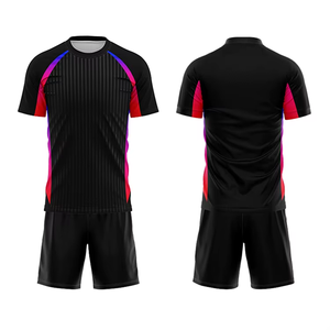 Ensemble de football personnalisable bleu clair et blanc respirant – Tenue de football haut de gamme respirante et à séchage rapide - Product Image 1