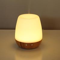 Humidificateur intelligent en bois à ultrasons et diffuseur d'huiles essentielles avec lumière LED et télécommande à usage domestique Aroma Therapy