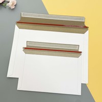 Sobres de Papel Negro y Blanco de Alta Calidad con Logotipo Personalizado, Gruesos, para Documentos A4 y A3, Facturas, Recibos, Autosellables y Desgarrables