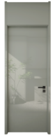 Pintu Tahan Api ODIN 6 Panel Embossed Hollow Fire Rated Komersial Rumah Sakit Modern
