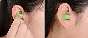 Tapones para los Oídos de Espuma Ultra Suaves de 38dB, los Mejores Tapones de Esponja Antiruido con Certificación CE ANSI para Dormir, Roncar, Viajar, Protectores Auditivos para Motocicleta - Product Image 4