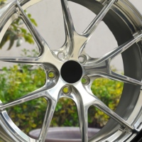 Jantes forgées concaves polies de 17, 18, 19, 20, 21, 22, 24 pouces 5x112 5x114.3 5x120 5x130 5x110 pour Infiniti G37 Q50 Chrysler 300