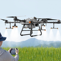 Dron T30 usado, rociador, helicóptero de fumigación de cultivos agrícolas, drones agrícolas con batería y control remoto