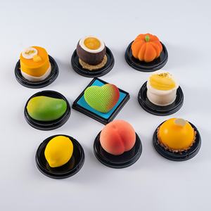 China Dessert Toppings Lime Kumquat Cakes Frozen Whipped Cream <strong>Marzipan</strong> Frozen Gourmet Parfait Fast Delivery - Product Image 5