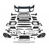 Kit carrosserie pour Porsche Panamera 970 10-16, conversion de pare-chocs avant et arrière, phares, mise à niveau de l'ancien au nouveau 976