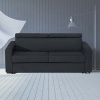 Precio al por mayor Color gris Diseño moderno Sofá plegable Cum Bed Muebles Sala de estar Sofá cama con colchón que ahorra espacio