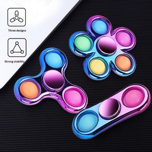 Jouet Fidget Spinner Bulle Coloré Exclusif en PP et Silicone, Puzzle de Décompression, Modèle Pioneer RZ303, Jouets Promotionnels avec Logo - Product Image 2