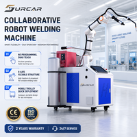 Station de soudage collaborative sans programmation avec bras robotisé Cobot pour la fabrication de métaux (soudage MIG et laser)