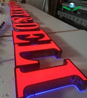 Nouvelles lettres de canal faisant de la publicité salon de coiffure led panneau de signalisation salon de coiffure lumière led salon de coiffure led signe