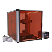 Impresora 3D Snapmaker Artisan Premium 3 en 1 con Láser de 40W, CNC de 200W y Láser IR de 1064nm, Extrusión Dual, Carcasa Incluida