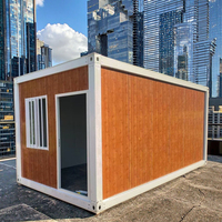 Casas Contenedor Modulares de 20 y 40 pies en Venta, Casa Móvil con Energía Solar para Granja, Taller, Baño, Centro Comercial, Hotel, Villa