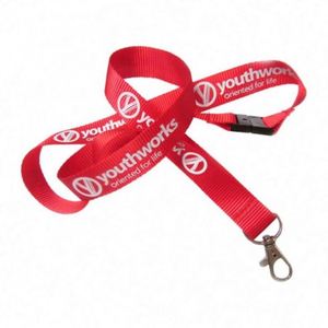 Personalized High Quality Low Price <b>Lanyard</b> Keychain Pink <b>Polyester</b> Custom Nylon Neck Strap - Product Image 1