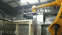 Bras robotisé industriel 5,5 kW 380 V, manipulateur articulé pour la manutention de matériaux et la peinture par pulvérisation, 550 kg