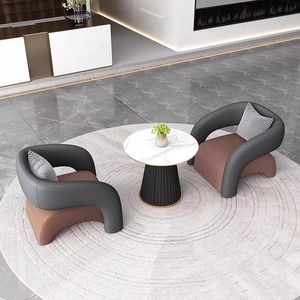 Sillón Moderno para Recepción de Hotel, Uso en Interiores, Espuma Resistente, para Sala de Estar y Espacios Comerciales - Product Image 1