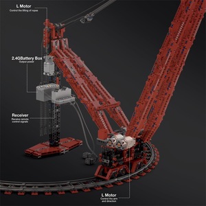 Reobrix 22029, 1196 Piezas, SK600, Grúa, Serie <span class=keywords><strong>de</strong></span> Ingeniería, Bloques <span class=keywords><strong>de</strong></span> Construcción, Modelo <span class=keywords><strong>de</strong></span> Ladrillos, Juguete Educativo Técnico, OEM, ODM - Product Image 2