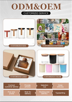 Bouteille de parfum en verre de parfum de luxe vide de 30ml 50ml 100ml avec boîte d'emballage Vente en gros personnalisée