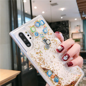 Fundas para Teléfono con Iconos de Aplicaciones Móviles para Samsung Galaxy Note 20 Ultra 5G A21S A51 A71 <span class=keywords><strong>A50</strong></span> <span class=keywords><strong>A70</strong></span> S, Cubierta Dinámica de Arena Líquida - Product Image 5