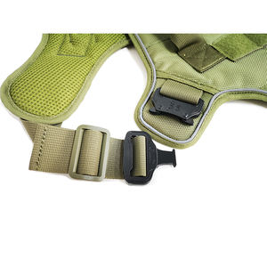Gilet con imbracatura per cani senza tiraggio in Nylon e acciaio inossidabile con funzione imbottita e maniglia - Product Image 4