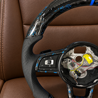 Volant GTI en fibre de carbone pour Volkswagen Golf 7 MK7.5 R GTD GTE Polo GTI Jetta CC Passat B8 Tiguan Volant sport
